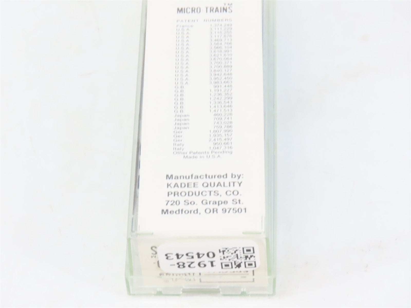N Scale Micro-Trains MTL GTW Grand Trunk Western 40' Box Car 516115