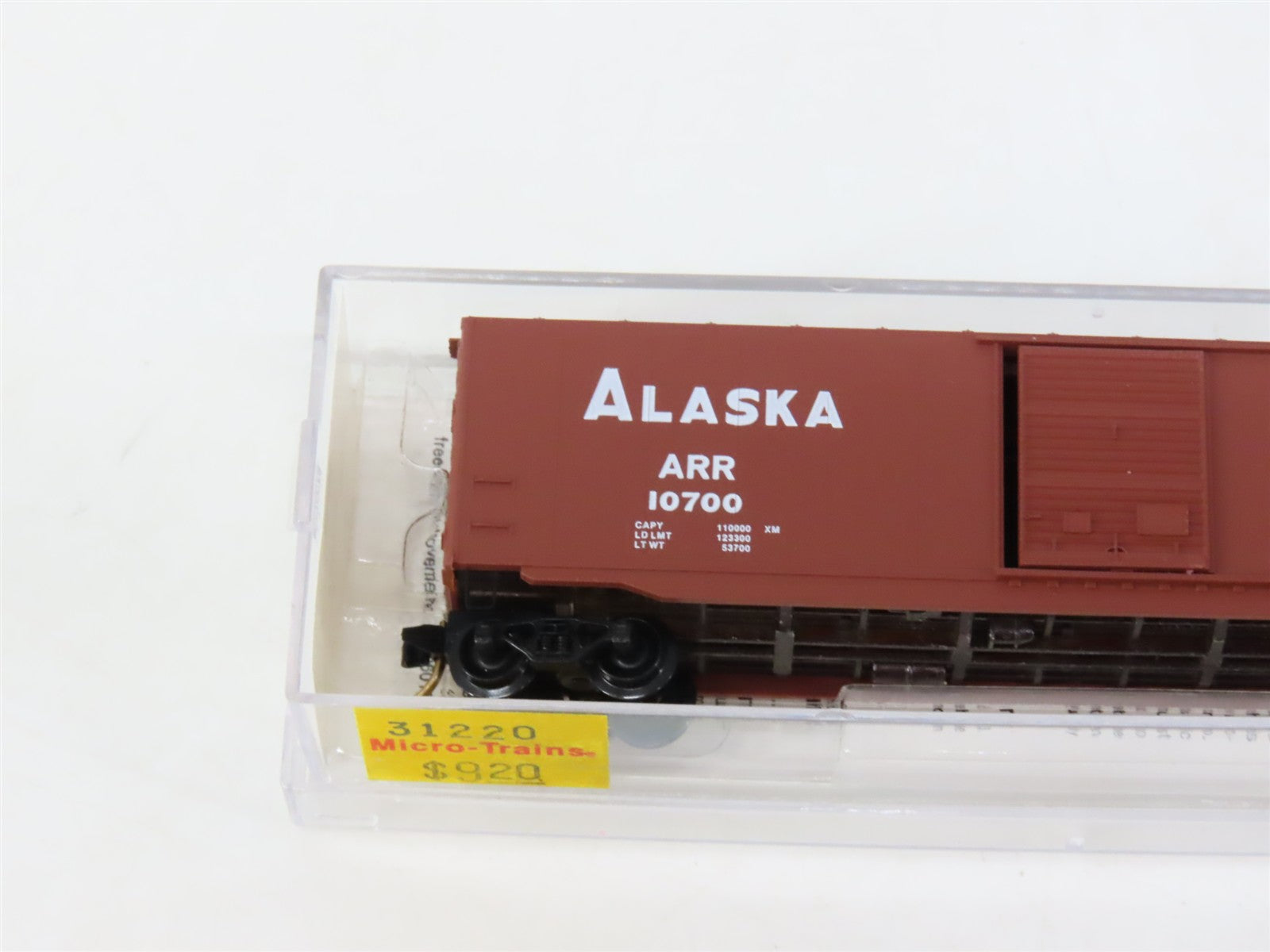 N Scale Micro-Trains MTL 31220 ARR Alaska Railroad 50' Box Car 10700