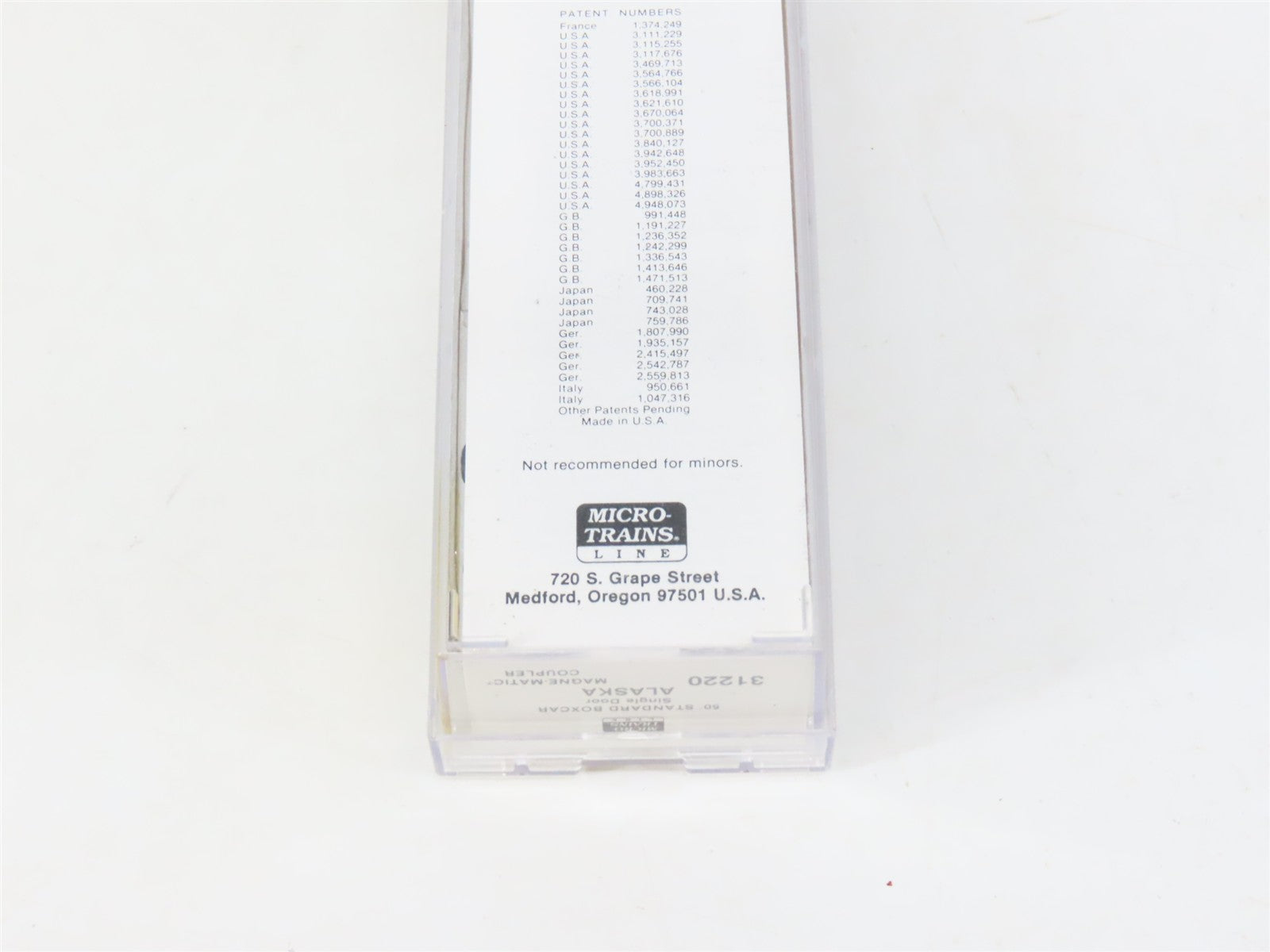 N Scale Micro-Trains MTL 31220 ARR Alaska Railroad 50' Box Car 10700