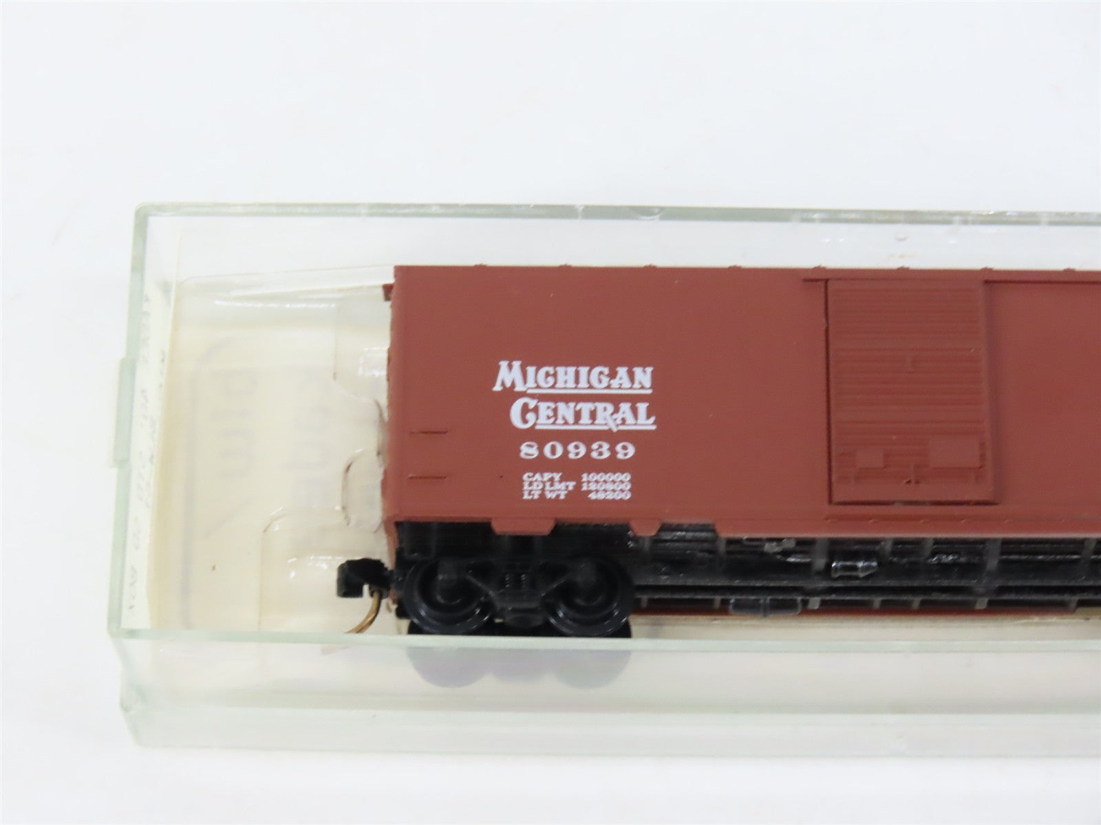 N Scale Micro-Trains MTL BLW-51 Michigan Central 40' Single Door Box Car 80939