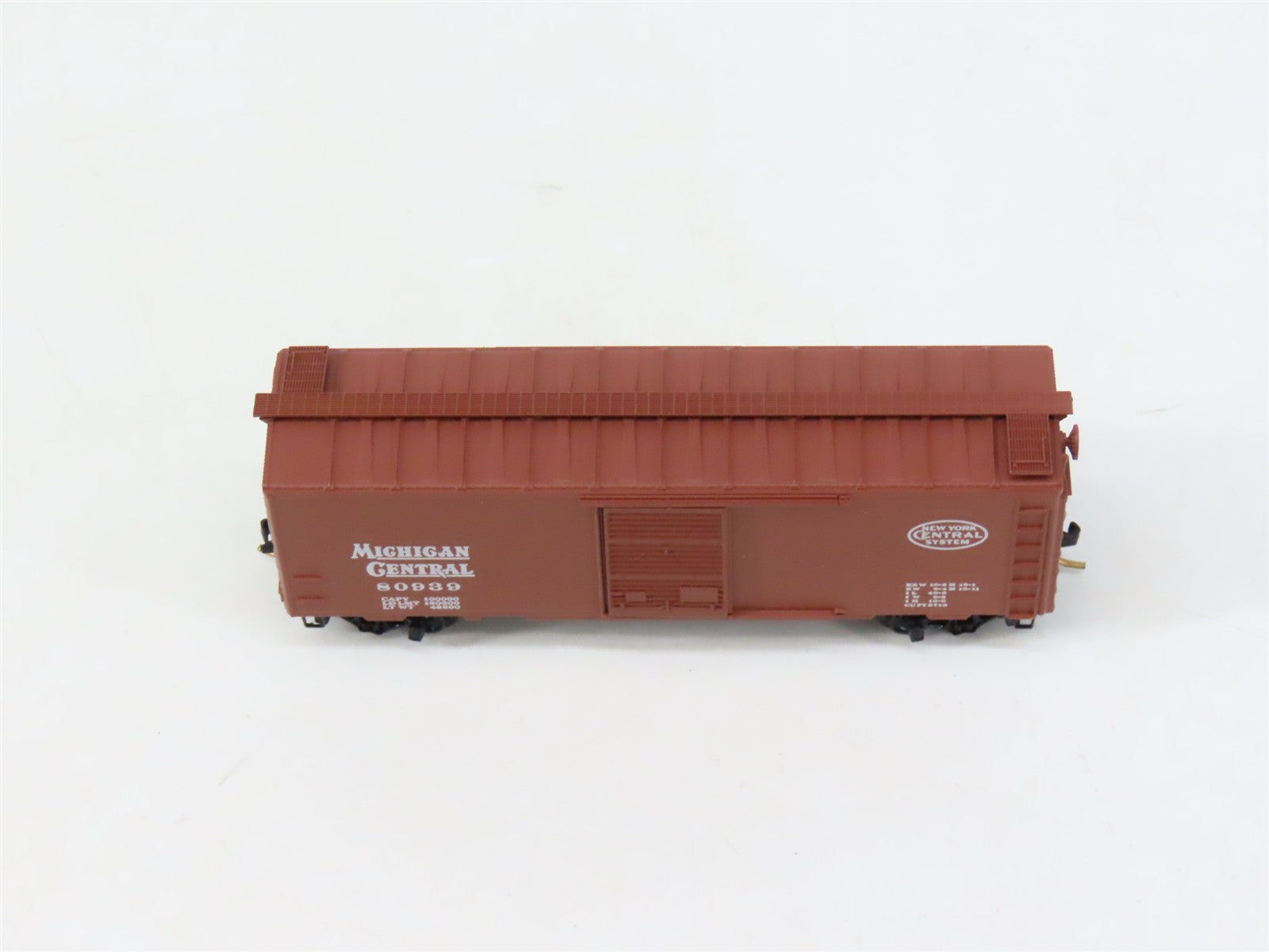 N Scale Micro-Trains MTL BLW-51 Michigan Central 40' Single Door Box Car 80939