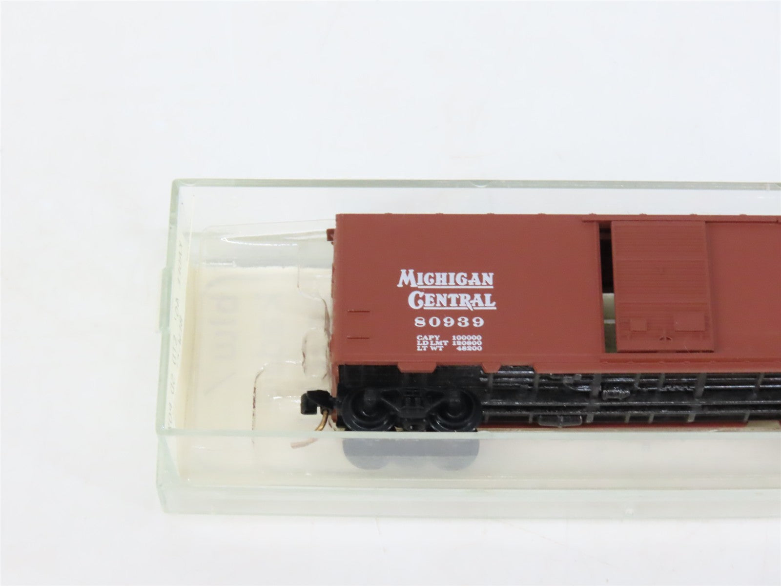 N Scale Micro-Trains MTL BLW-51 Michigan Central 40' Box Car 80939