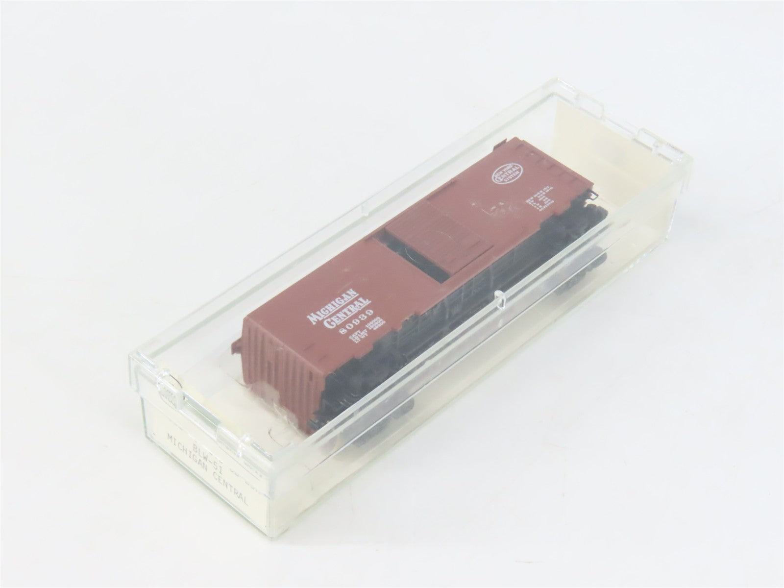 N Scale Micro-Trains MTL BLW-51 Michigan Central 40' Box Car 80939