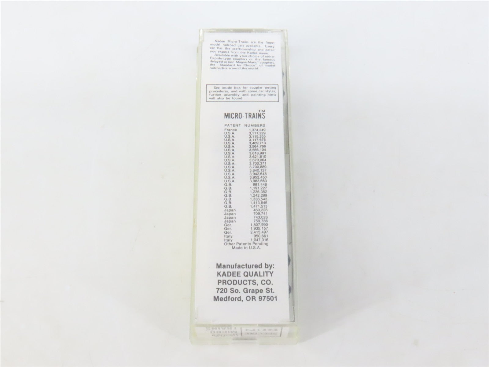 N Scale Micro-Trains MTL NMRA 40' Reefer 80689