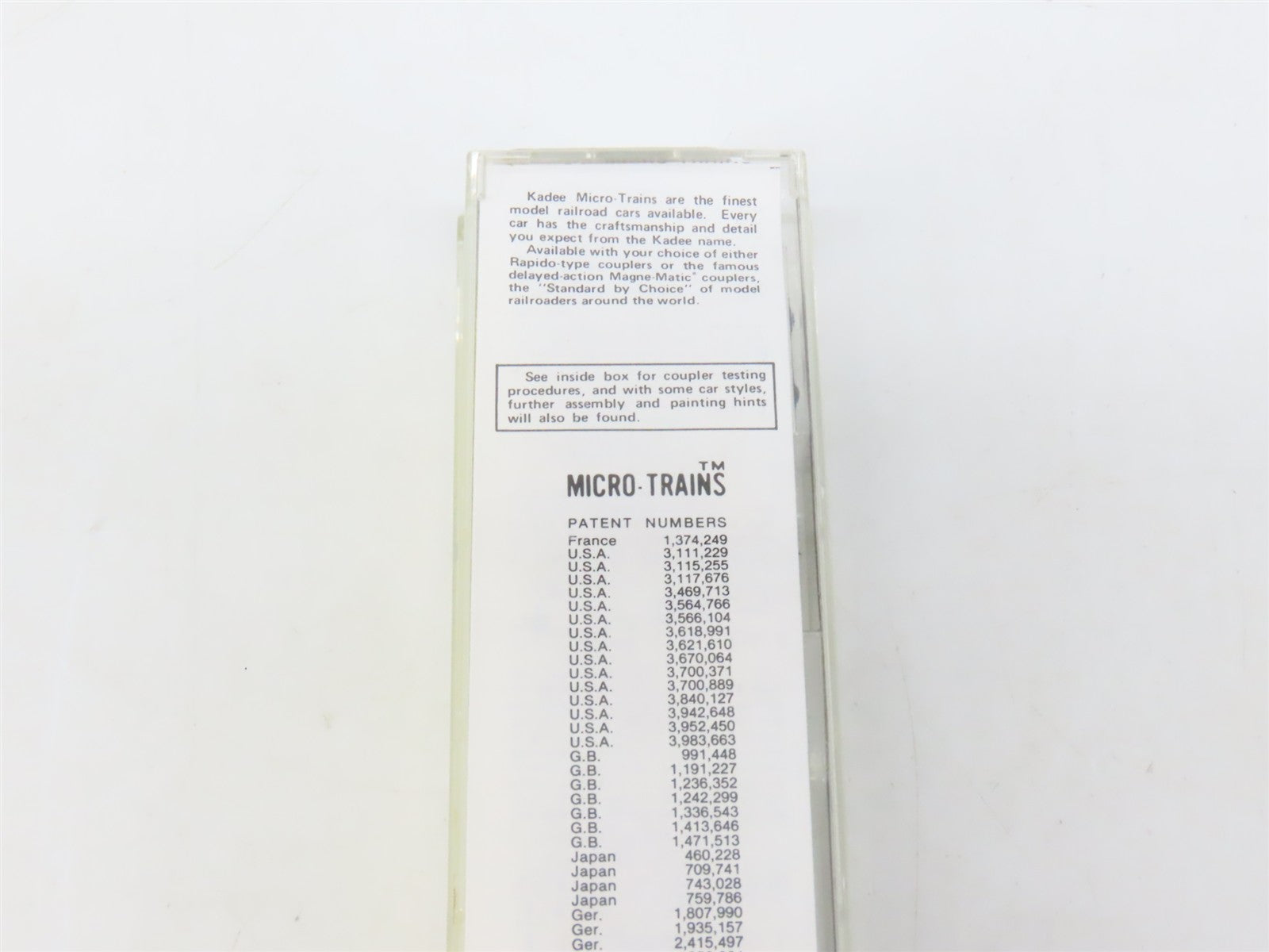 N Scale Micro-Trains MTL NMRA 40' Reefer 80689