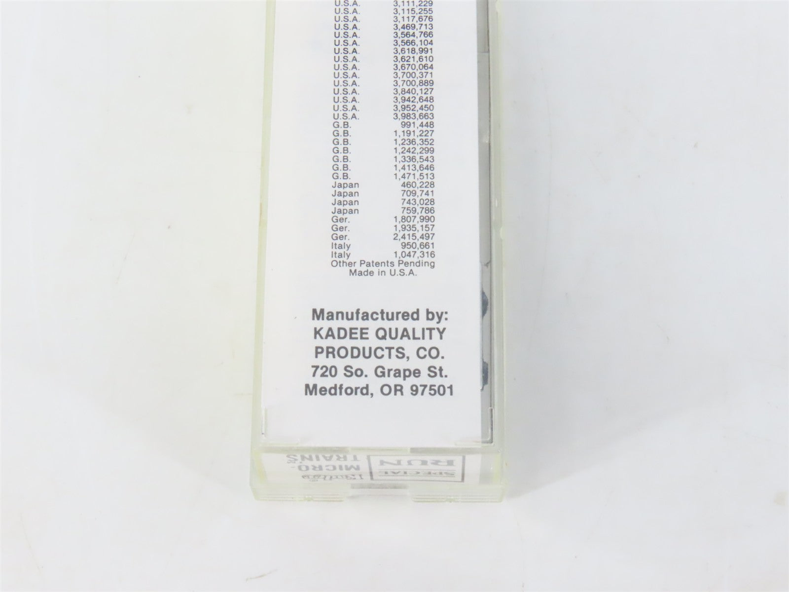 N Scale Micro-Trains MTL NMRA 40' Reefer 80689