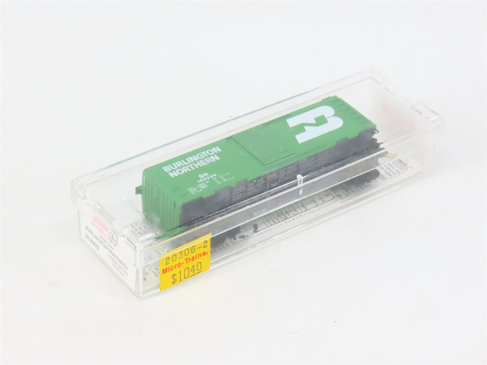 N Scale Micro-Trains MTL 20306/2 BN Burlington Northern 40' Box Car 189288
