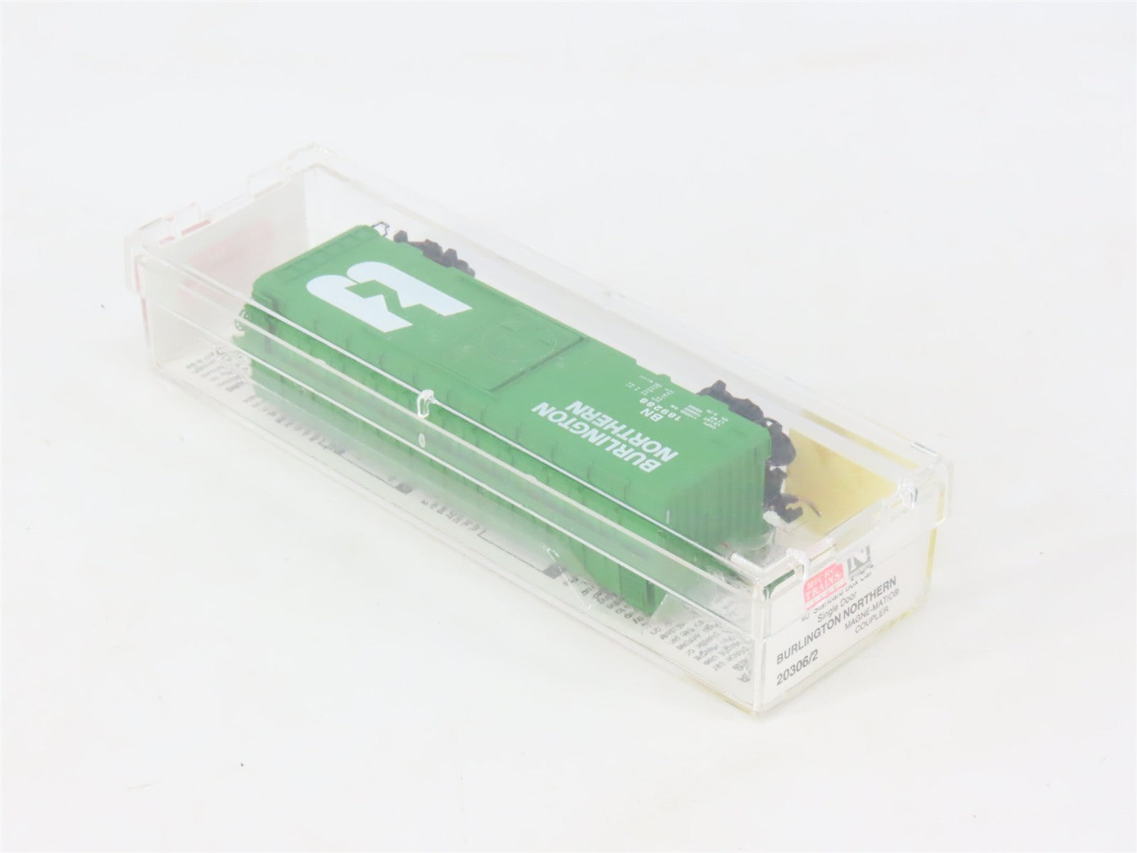 N Scale Micro-Trains MTL 20306/2 BN Burlington Northern 40' Box Car 189288