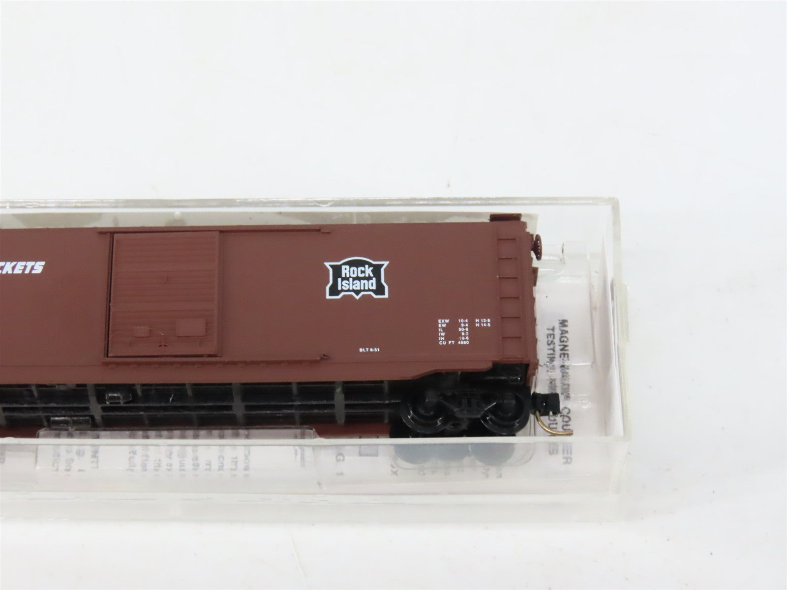 N Scale Micro-Trains MTL 31240 RI Rock Island 50' Box Car 30156