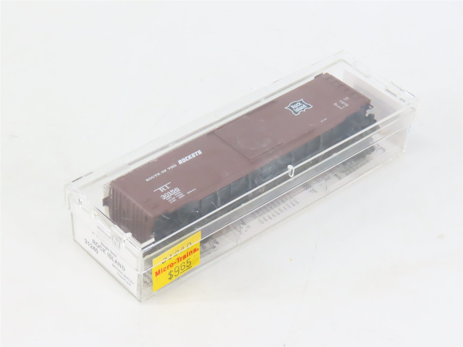 N Scale Micro-Trains MTL 31240 RI Rock Island 50' Box Car 30156
