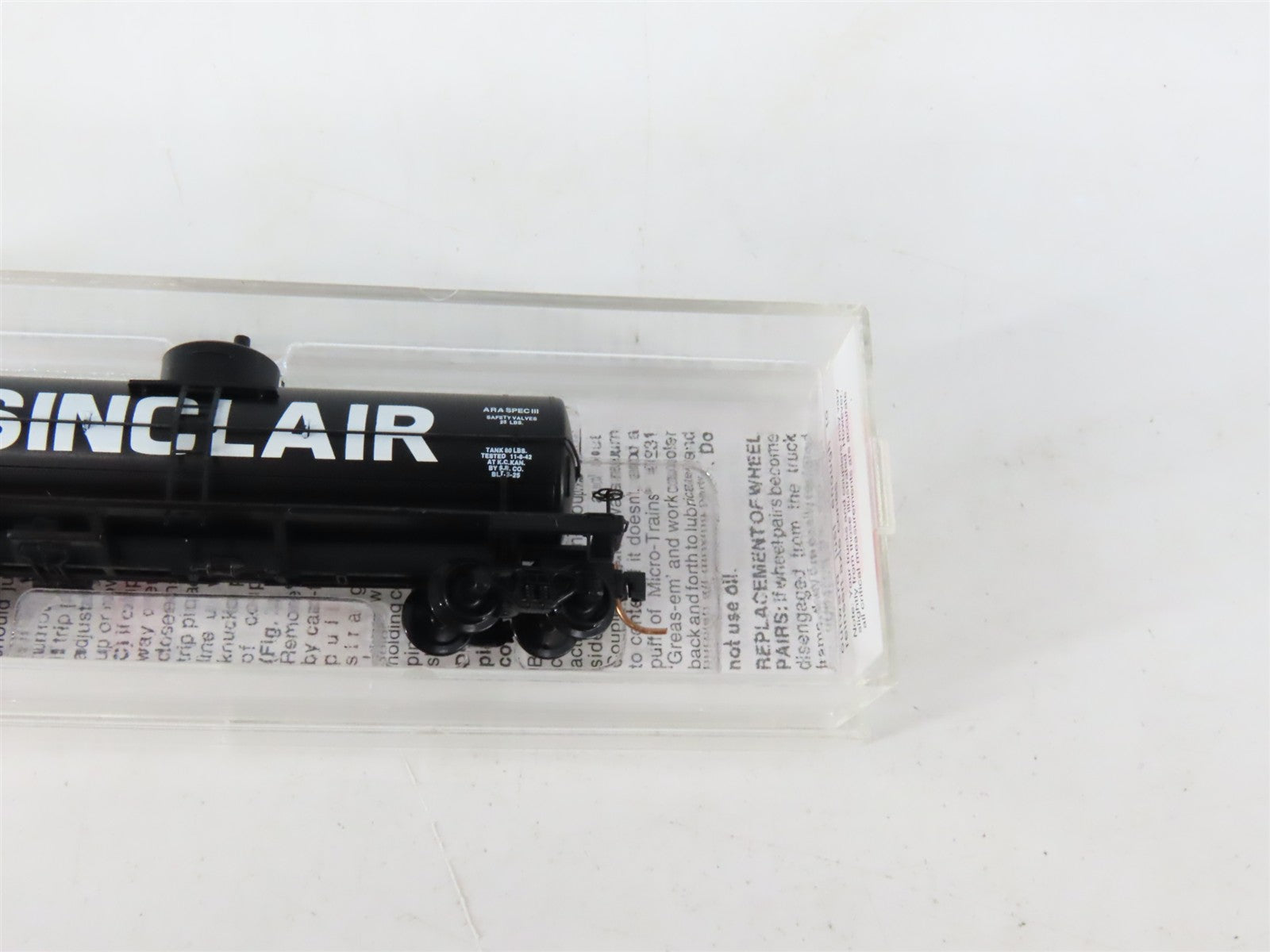 N Scale Micro-Trains MTL 29060 SDRX Sinclair Tank Car 12161
