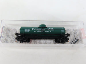 N Scale Micro-Trains MTL 65490 HJMX Champion Oils - Sterling Fuels Tank Car 6002