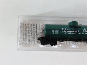 N Scale Micro-Trains MTL 65490 HJMX Champion Oils - Sterling Fuels Tank Car 6002