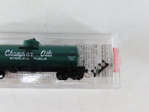N Scale Micro-Trains MTL 65490 HJMX Champion Oils - Sterling Fuels Tank Car 6002