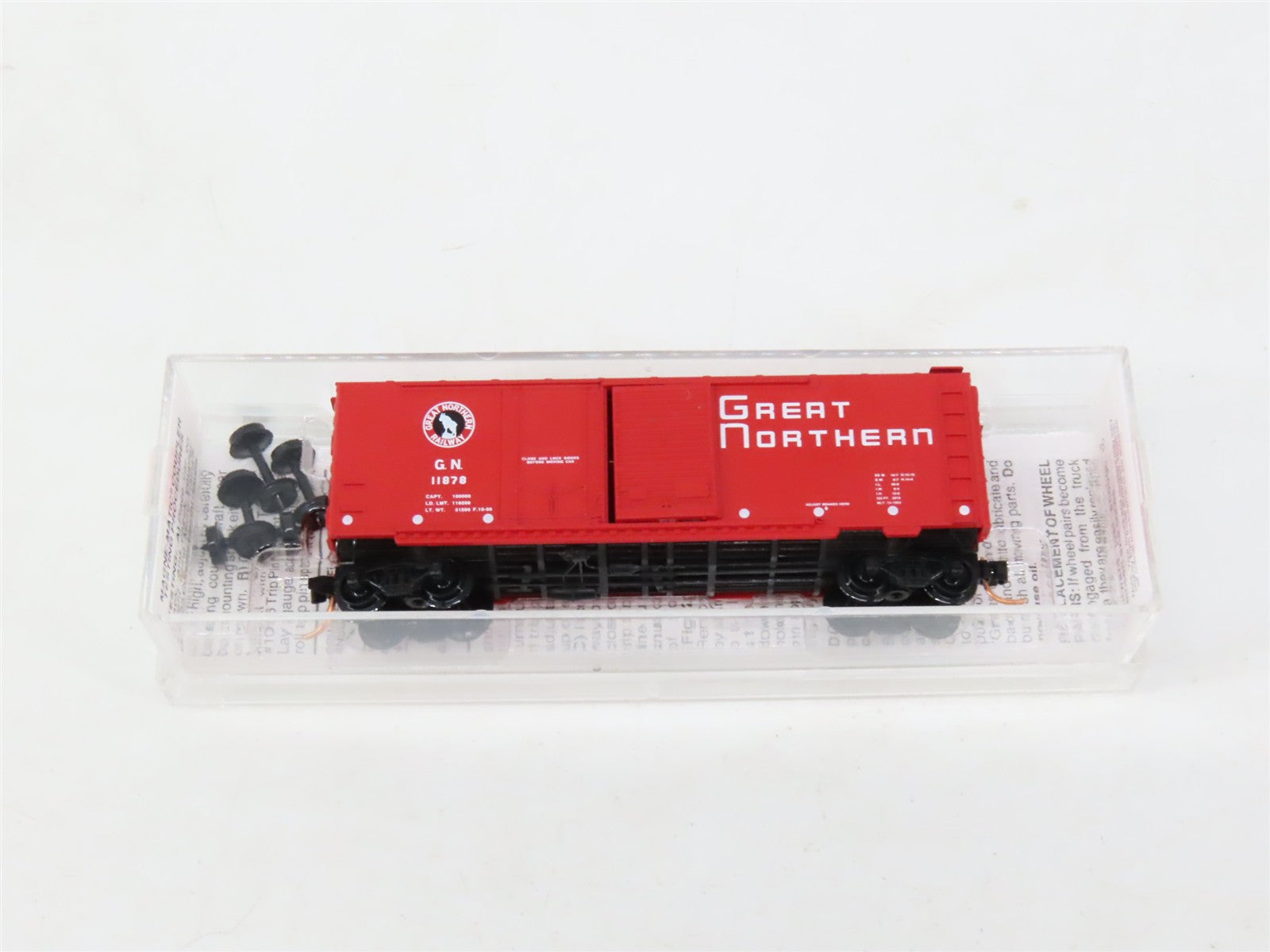 N Scale Micro-Trains MTL 22020 GN Great Northern 40' Box Car 11878