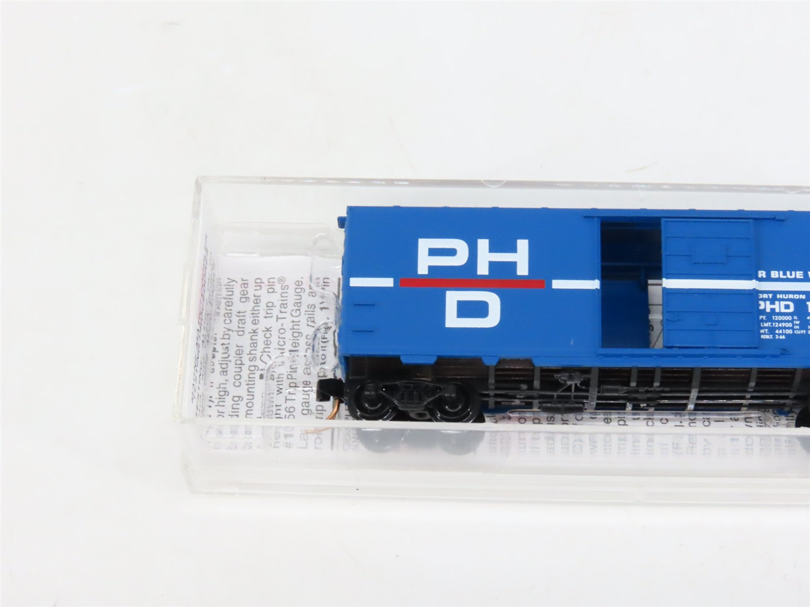 N Scale Micro-Trains MTL 20150 PHD Port Huron & Detroit 40' Box Car 1305