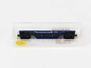 N Scale Micro-Trains MTL 45190 DAF U.S. Air Force 50' Fishbelly Flat Car 35780