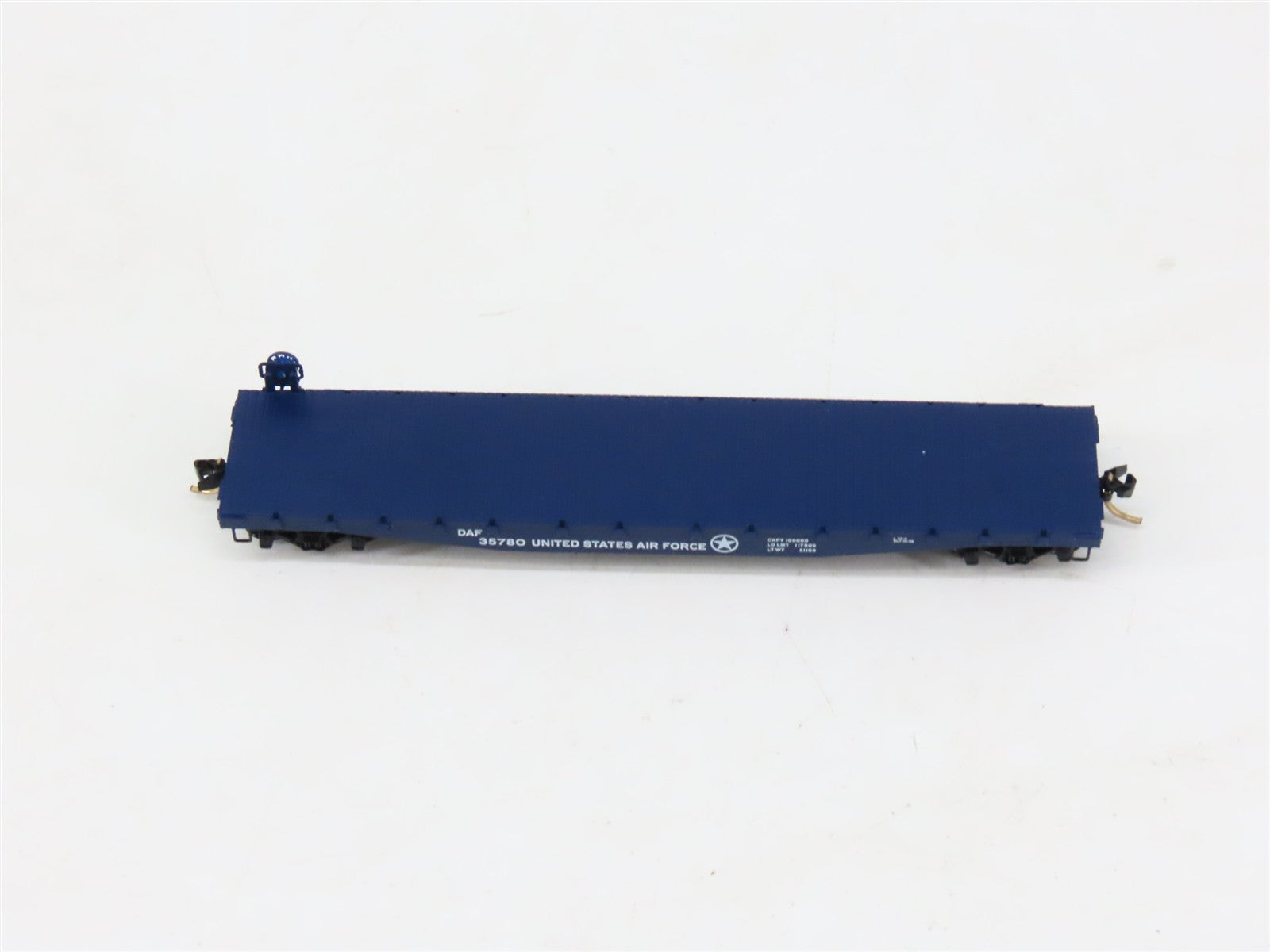 N Scale Micro-Trains MTL 45190 DAF U.S. Air Force 50' Fishbelly Flat Car 35780
