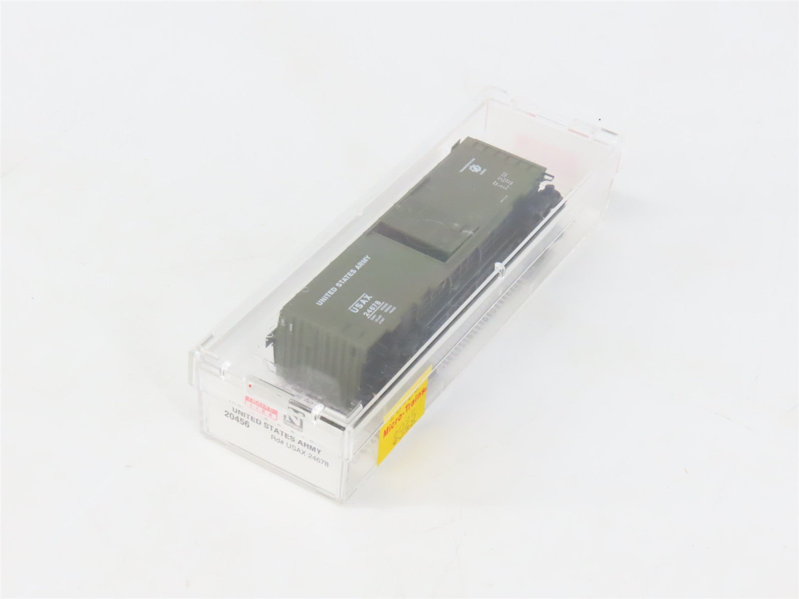 N Scale Micro-Trains MTL 20456 USAX United States Army 40' Box Car 24678