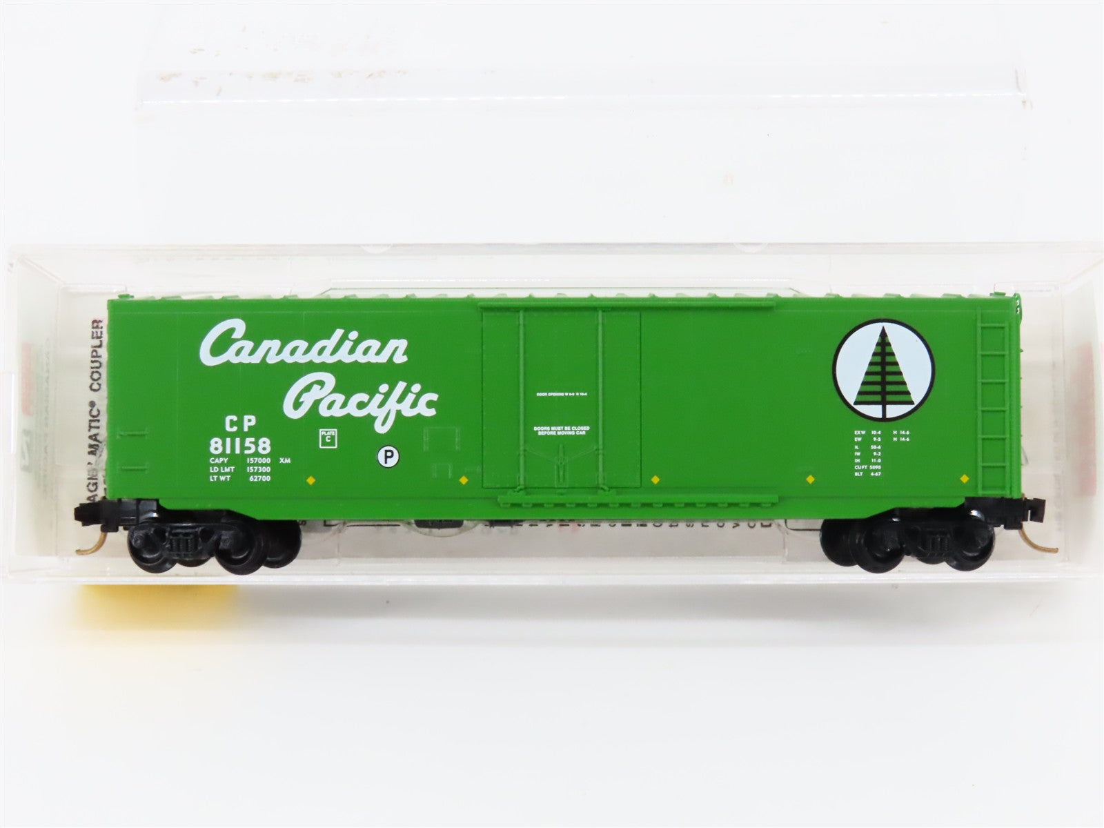 N Scale Micro-Trains MTL 38220 CP Canadian Pacific 50' Box Car 81158