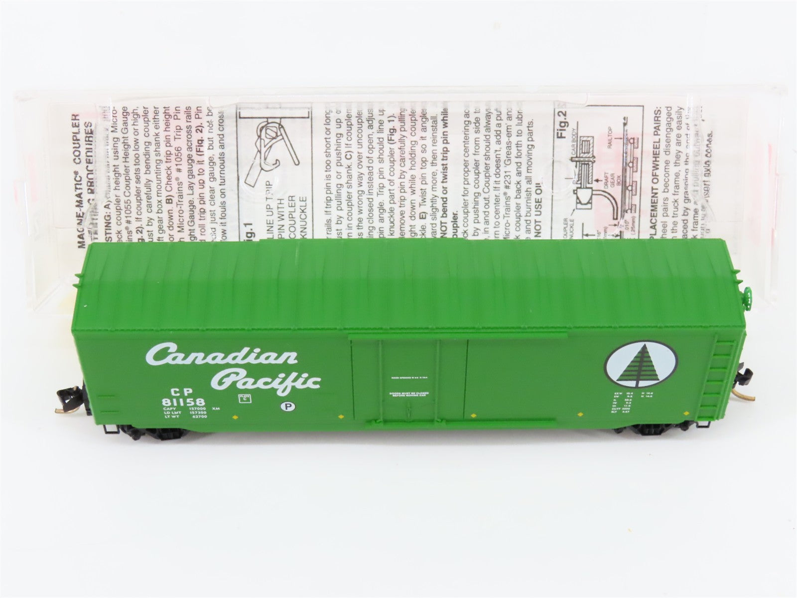 N Scale Micro-Trains MTL 38220 CP Canadian Pacific 50' Box Car 81158