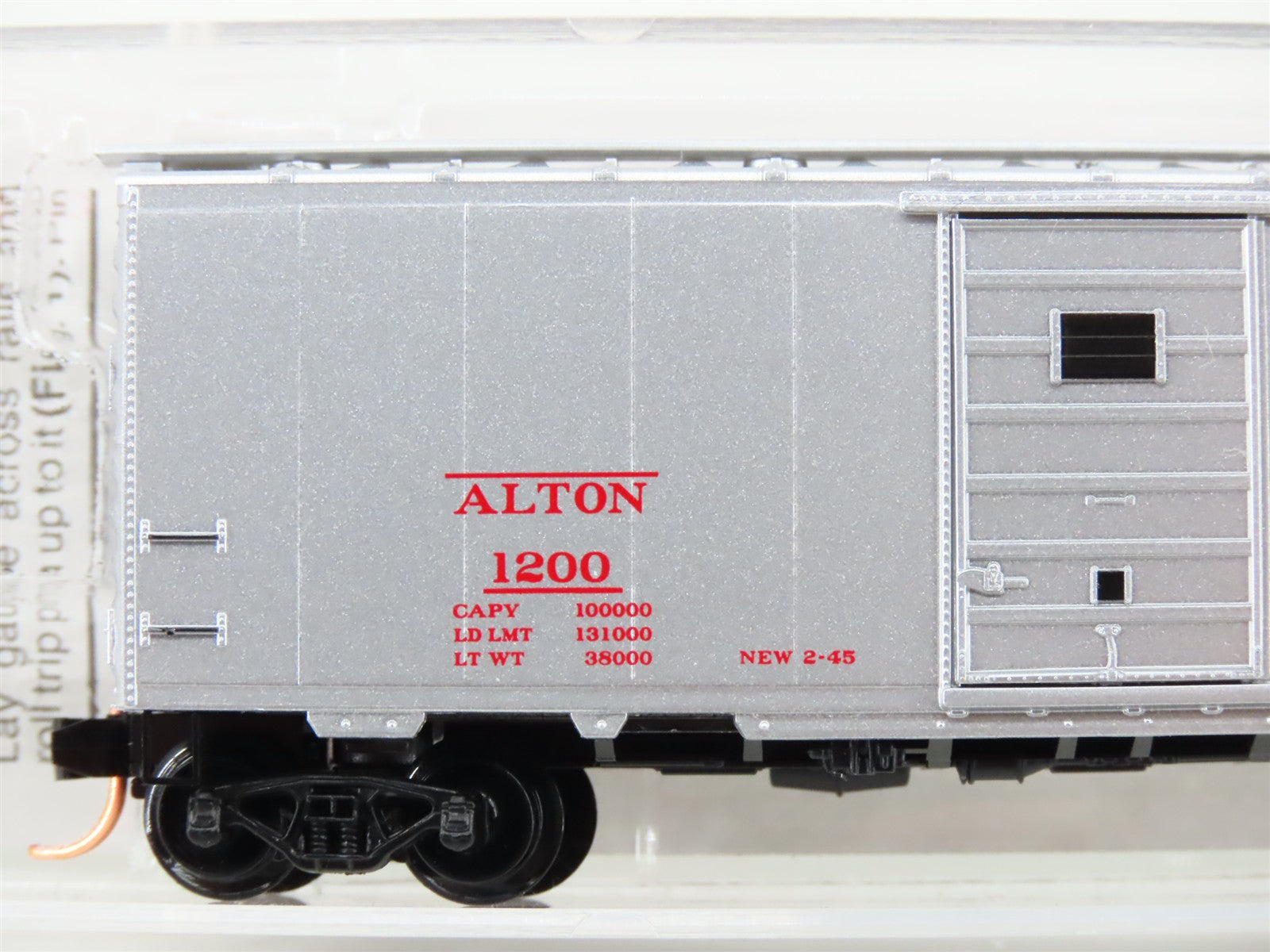 N Scale Micro-Trains MTL 20586 Alton Railroad 40' Box Car 1200