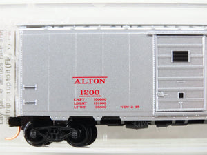 N Scale Micro-Trains MTL 20586 Alton Railroad 40' Box Car 1200