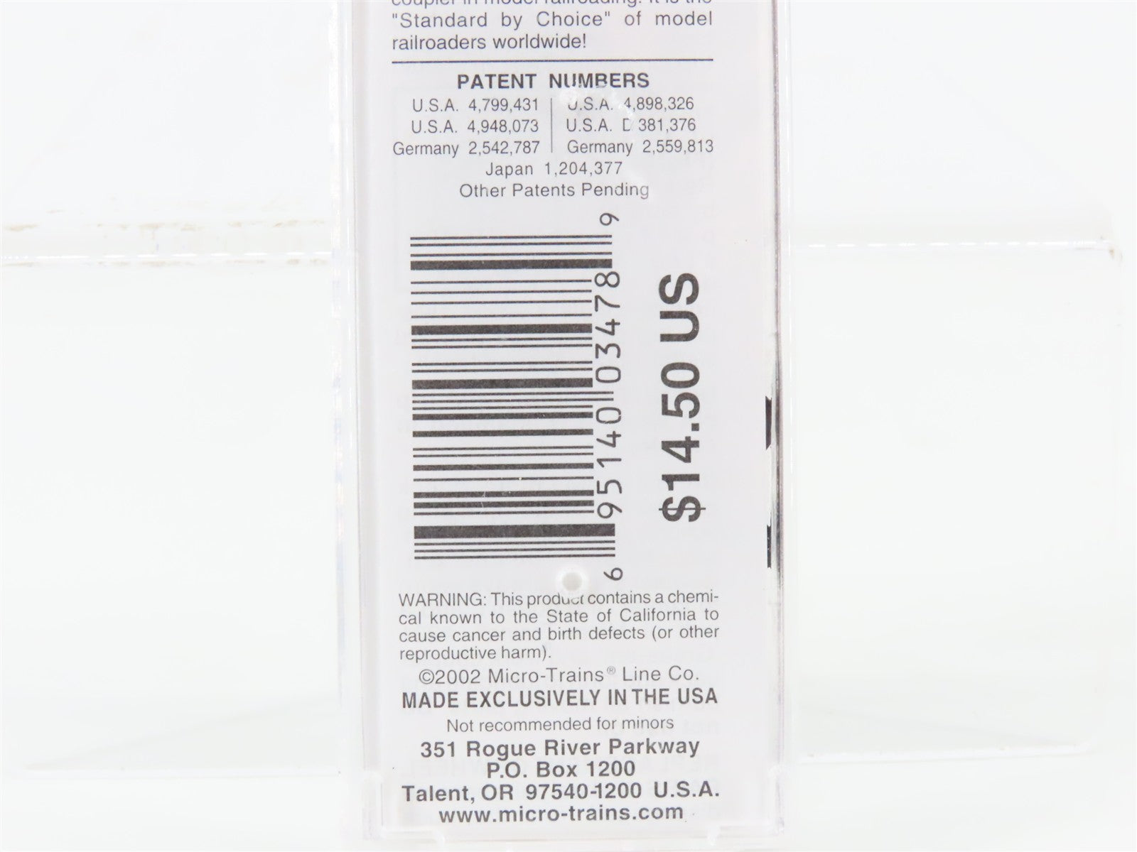N Scale Micro-Trains MTL 20586 Alton Railroad 40' Box Car 1200