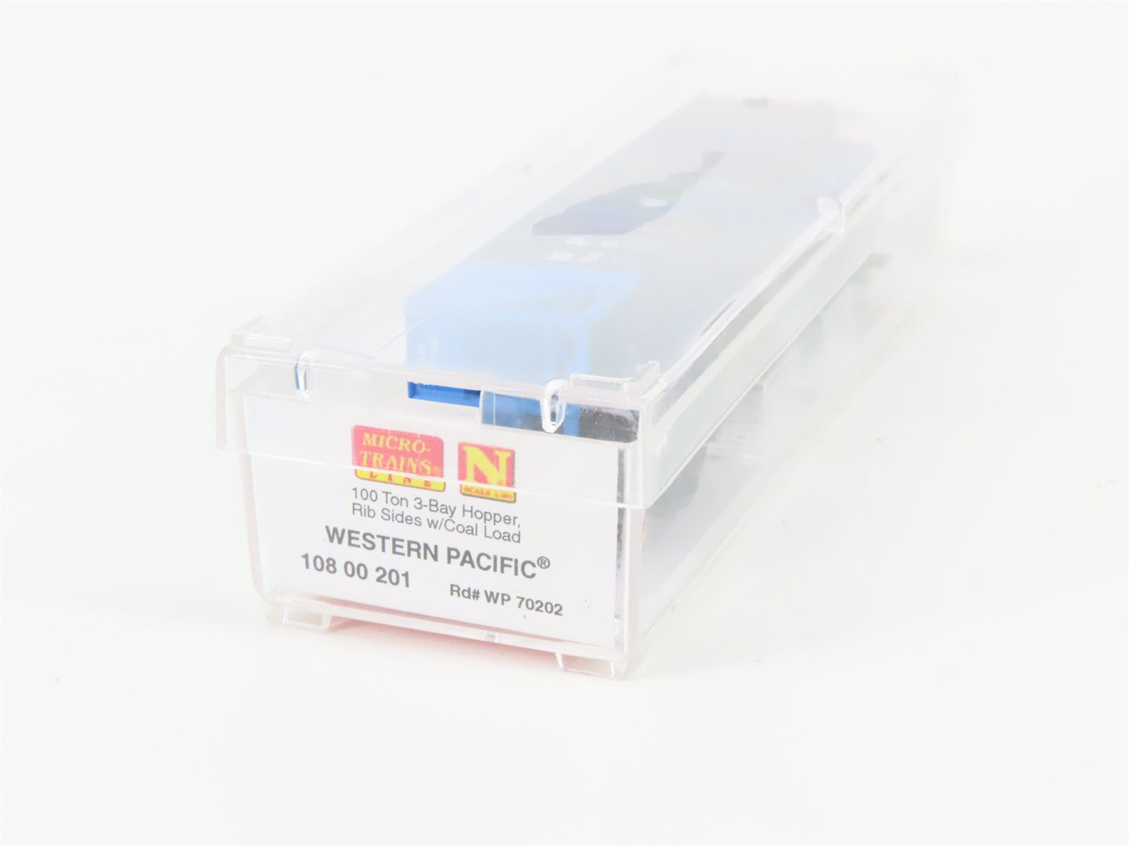 N Scale Micro-Trains MTL 10800201 WP Western Pacific 3-Bay Hopper 70202