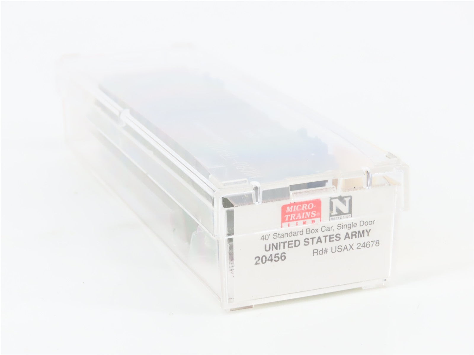 N Scale Micro-Trains MTL 20456 USAX United States Army 40' Box Car 24678