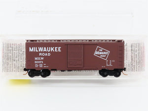 N Scale Micro-Trains MTL 20526 MILW Milwaukee Road 40' Standard Box Car 30371