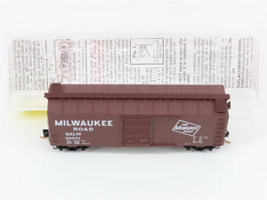 N Scale Micro-Trains MTL 20526 MILW Milwaukee Road 40' Standard Box Car 30371