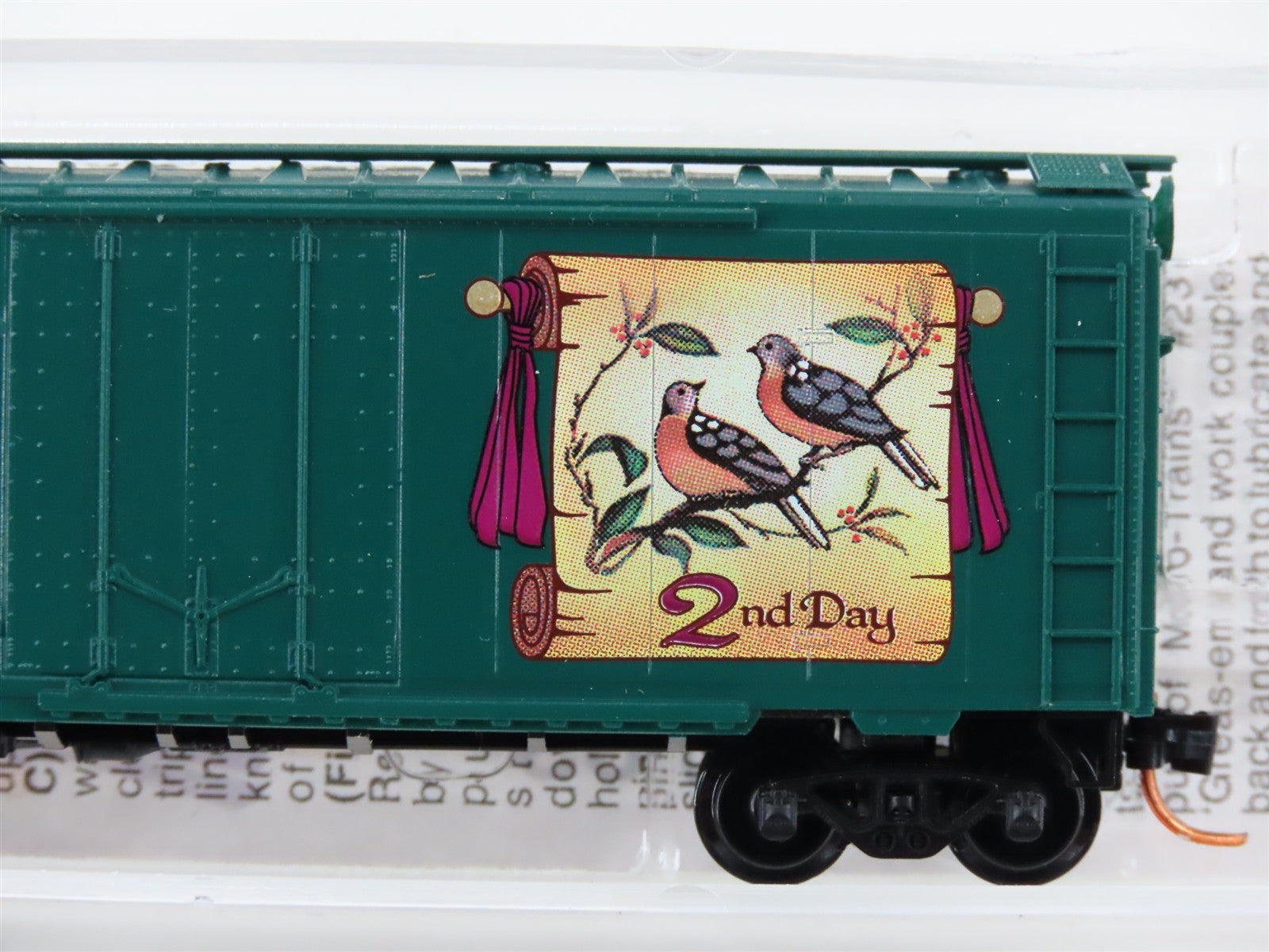 N Scale Micro-Trains MTL 21502 TDOC Twelve Days of Christmas 40' Box Car 02