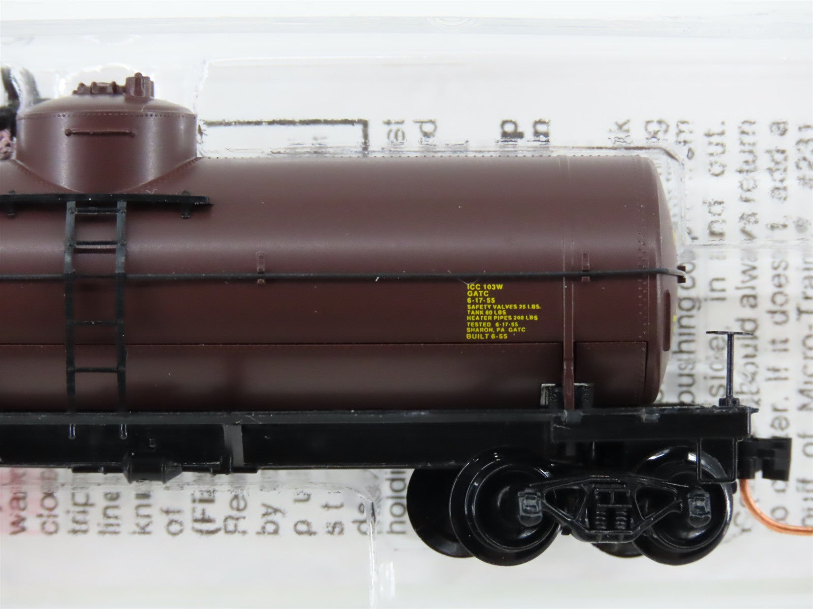 N Micro-Trains MTL 65320 CGW Chicago Great Western 39' Single Dome Tank Car 266