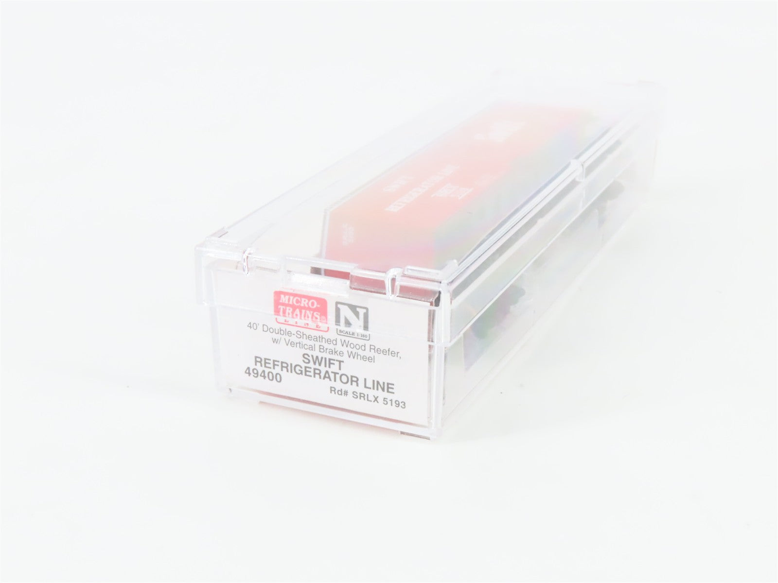 N Scale Micro-Trains MTL 49400 SRLX Swift Refrigerator Line 40' Reefer 5193