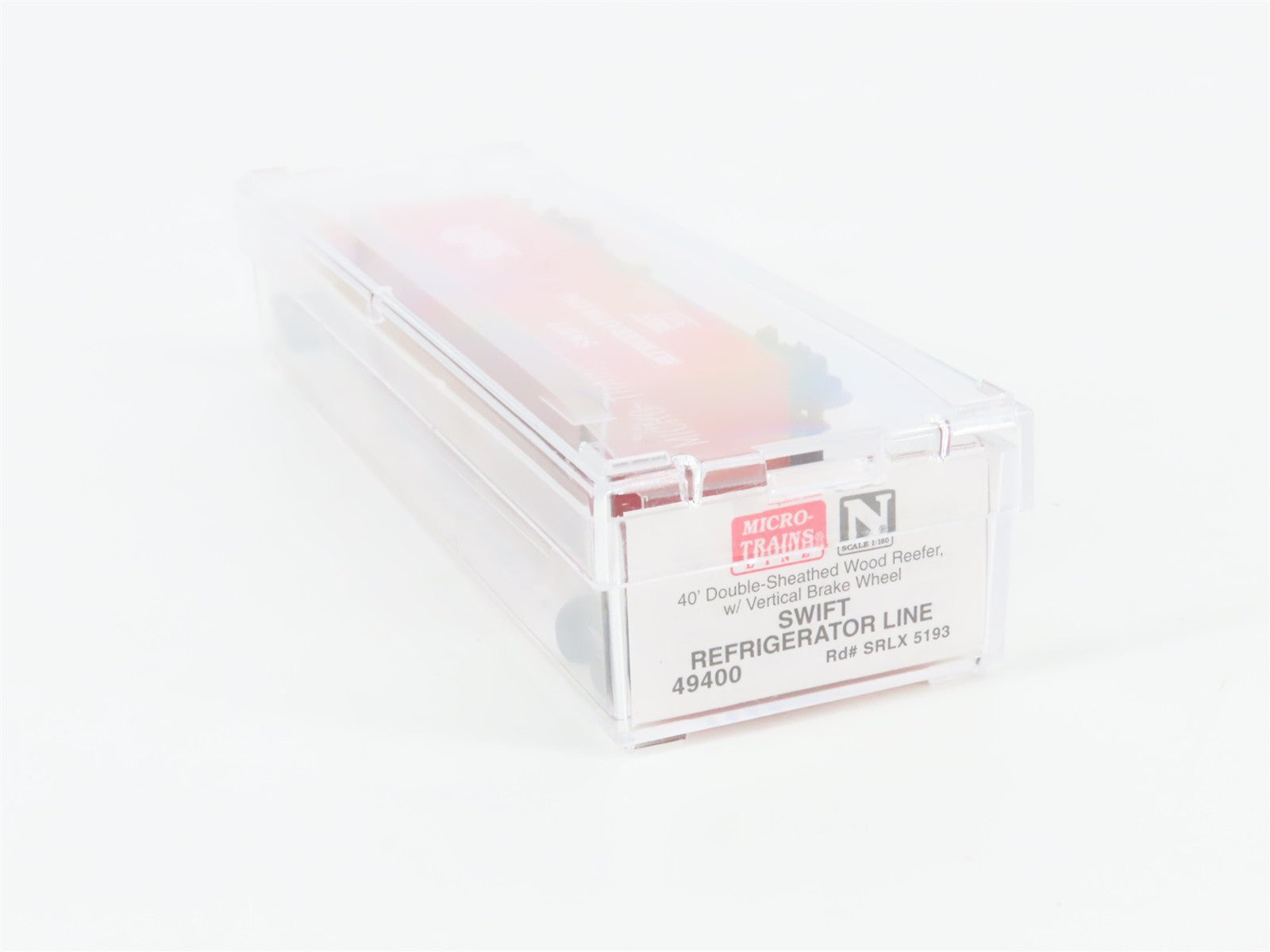 N Scale Micro-Trains MTL 49400 SRLX Swift Refrigerator Line 40' Reefer 5193