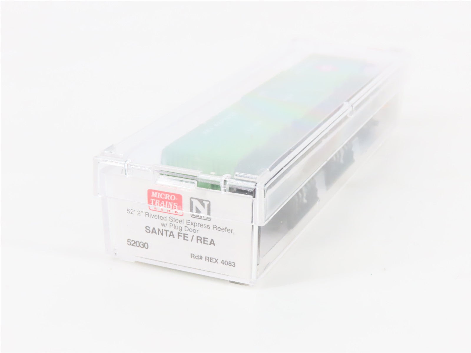 N Scale Micro-Trains MTL 52030 REX Santa Fe 52' Reefer 4083