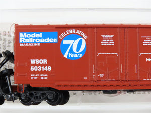 N Scale Micro-Trains MTL 75130 WSOR Wisconsin & Southern 50' Box Car 503149