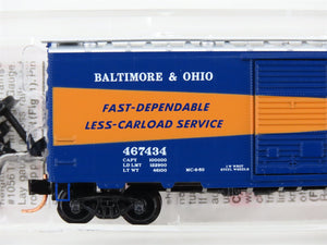 N Scale Micro-Trains MTL 20266 B&O Baltimore & Ohio 40' Box Car 467434