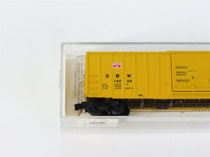 N Scale Micro-Trains MTL 25230 GBW Green Bay & Western 50' Box Car 16089