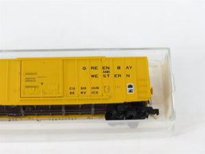 N Scale Micro-Trains MTL 25230 GBW Green Bay & Western 50' Box Car 16089
