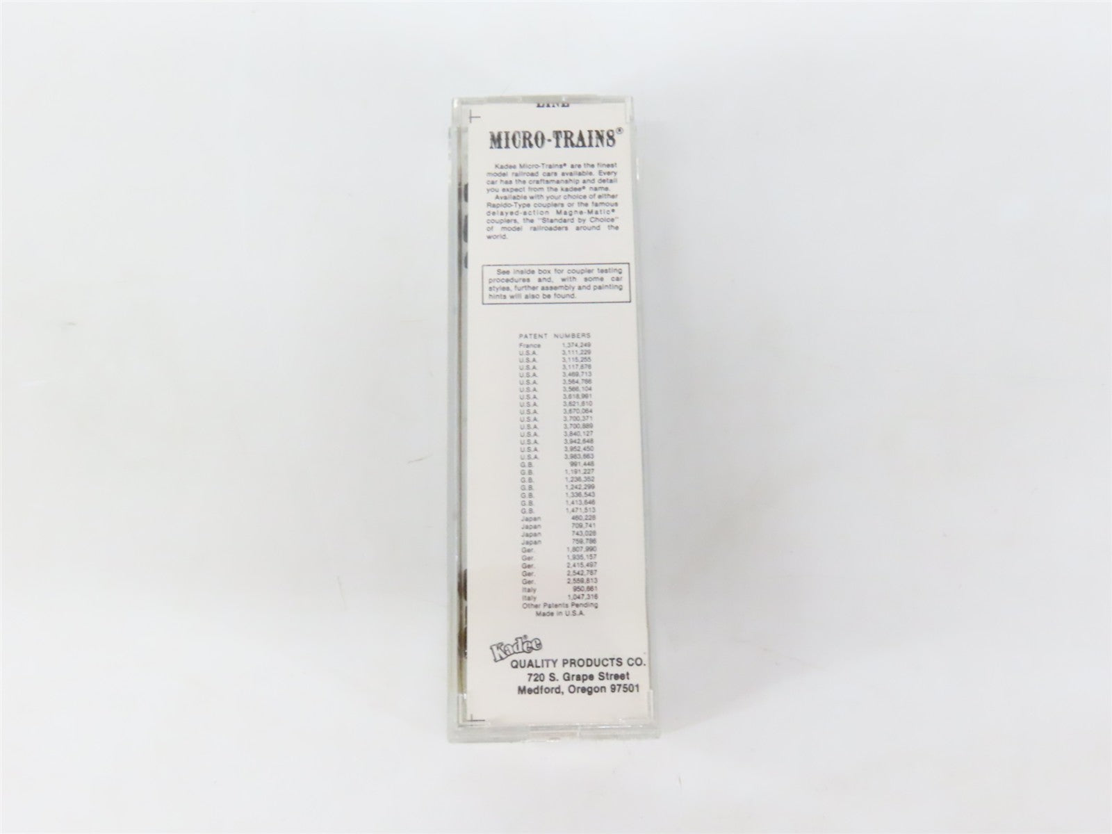 N Scale Micro-Trains MTL 25230 GBW Green Bay & Western 50' Box Car 16089