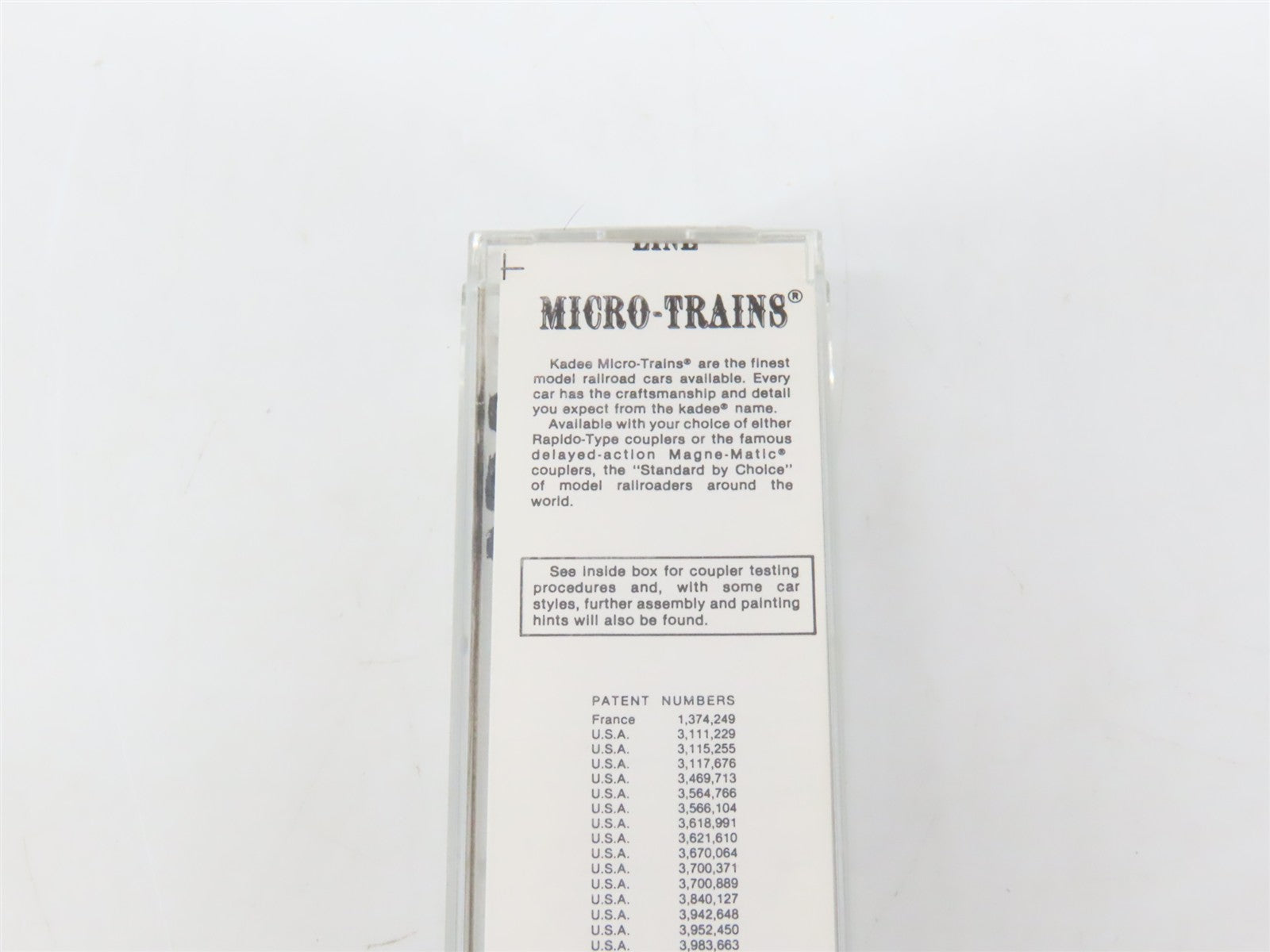 N Scale Micro-Trains MTL 25230 GBW Green Bay & Western 50' Box Car 16089