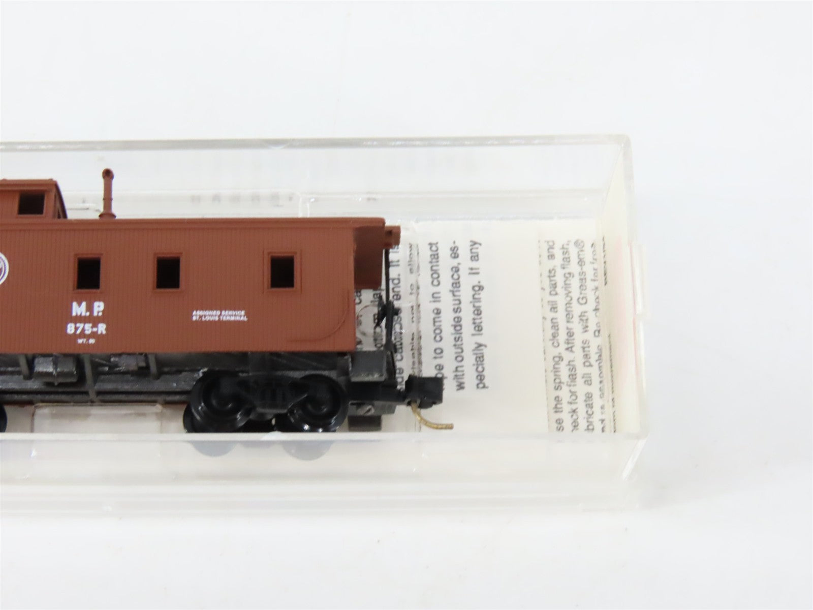 N Scale Micro-Trains MTL 50160 MP Missouri Pacific 34' Caboose 875-R