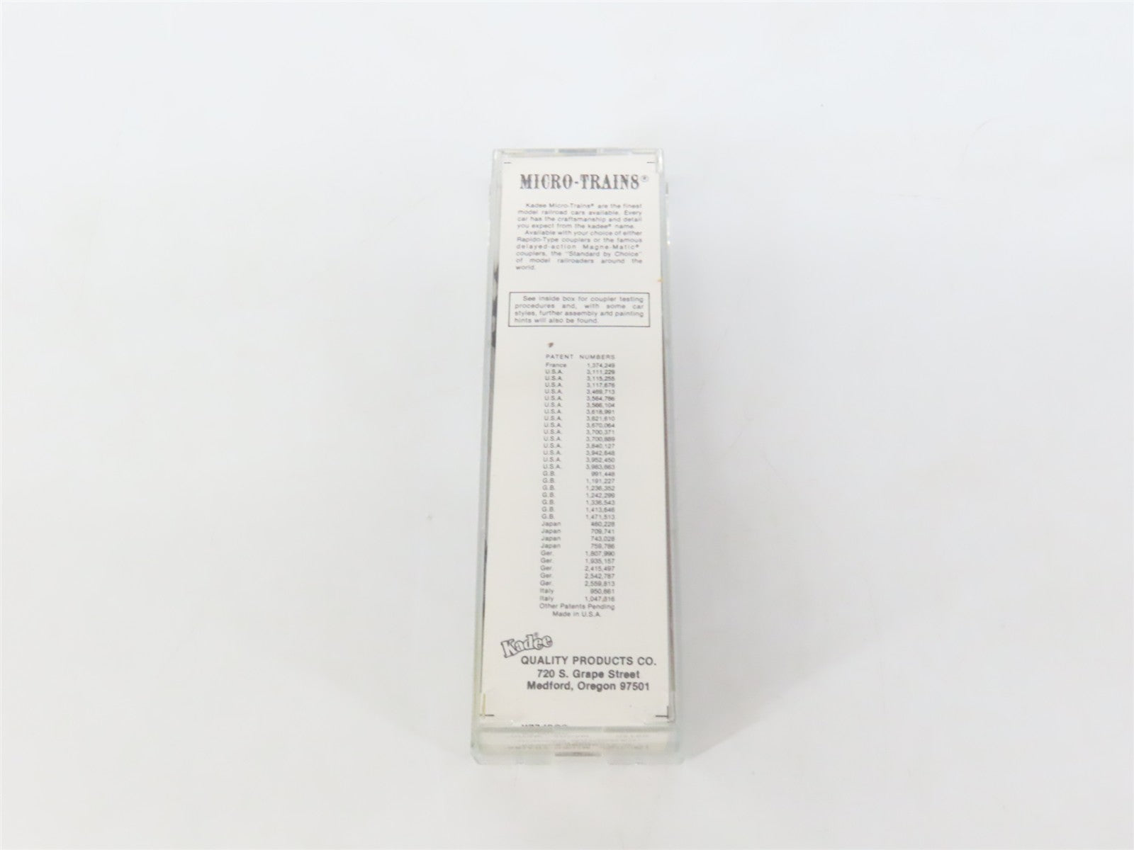 N Scale Micro-Trains MTL 23140 CP Canadian Pacific 40' Box Car 290299