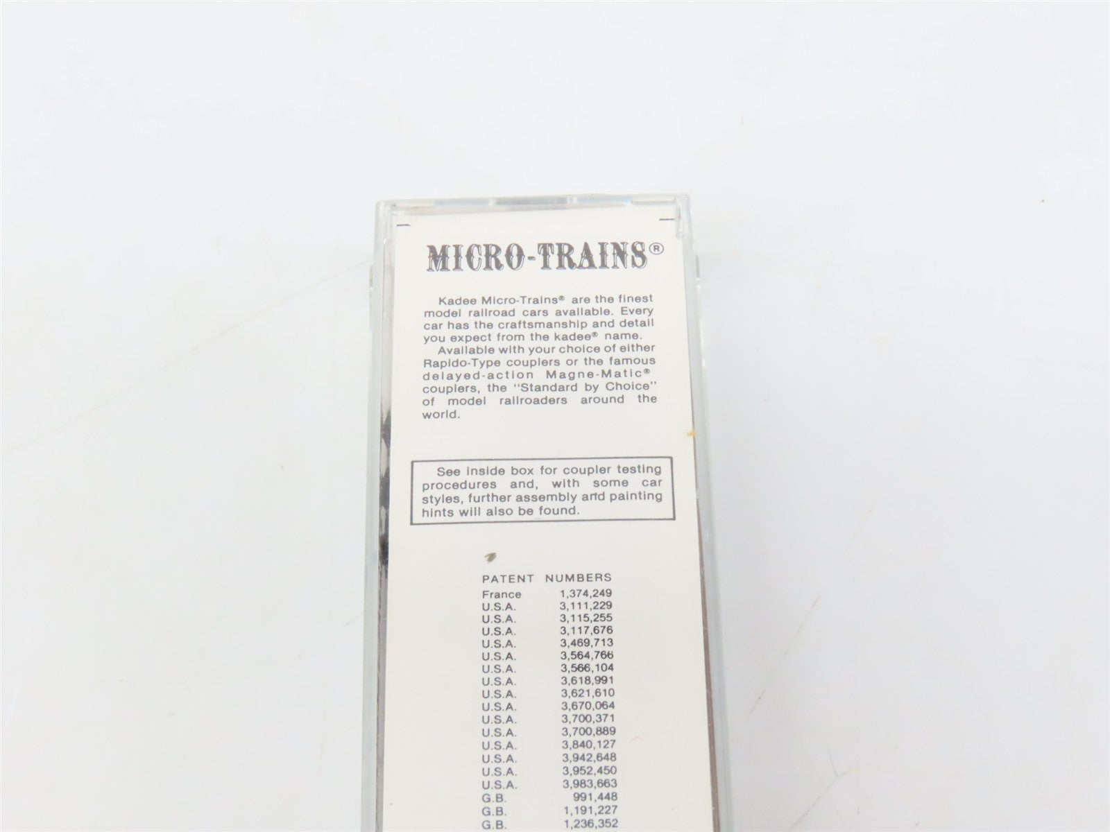 N Scale Micro-Trains MTL 23140 CP Canadian Pacific 40' Box Car 290299