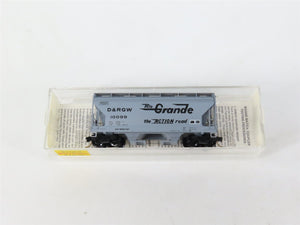 N Scale Micro-Trains MTL 92020 D&RGW Rio Grande 2-Bay Hopper 10099