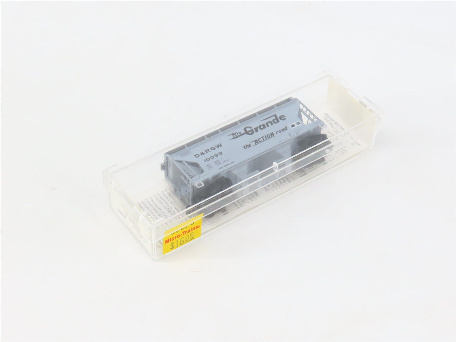 N Scale Micro-Trains MTL 92020 D&RGW Rio Grande 2-Bay Hopper 10099