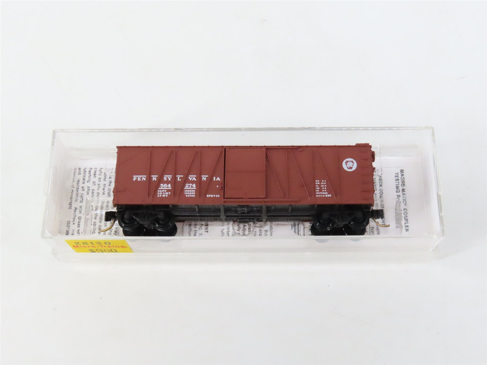 N Scale Micro-Trains MTL 28130 PRR Pennsylvania 40' Box Car 564274