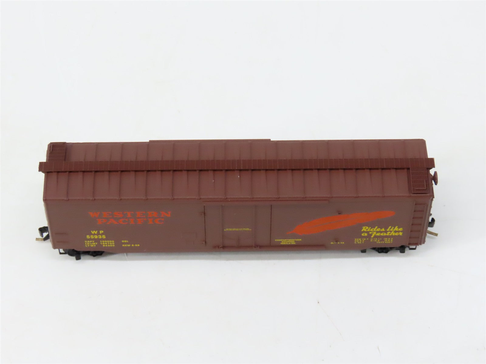 N Scale Micro-Trains MTL 32180 WP Western Pacific 50' Box Car 55935